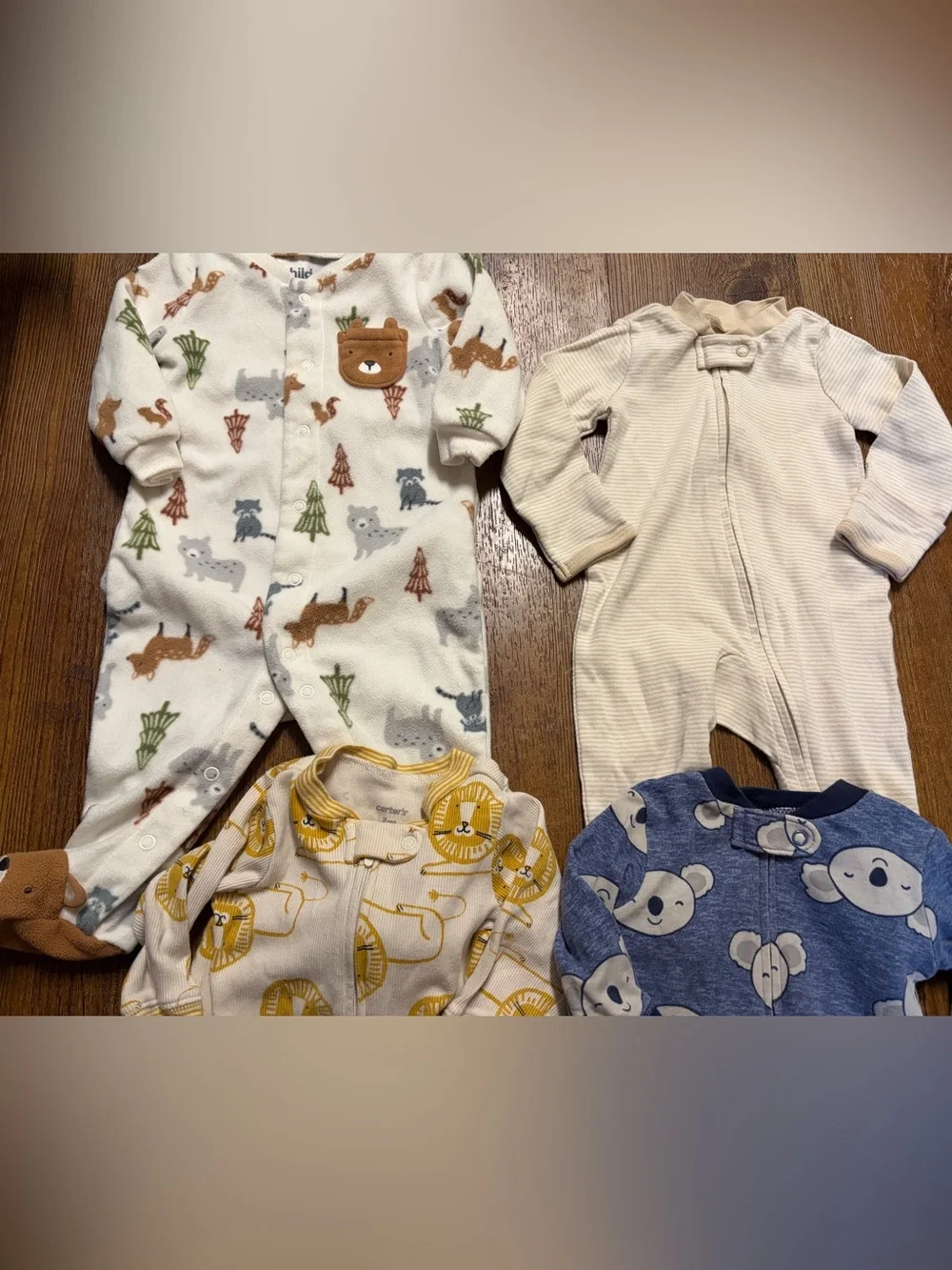 Four Pajama Sets